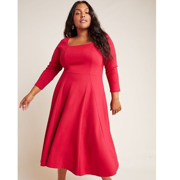 Anthropologie Dresses & Skirts - Anthropologie Maeve Jocelyn Midi Dress Sz. XL